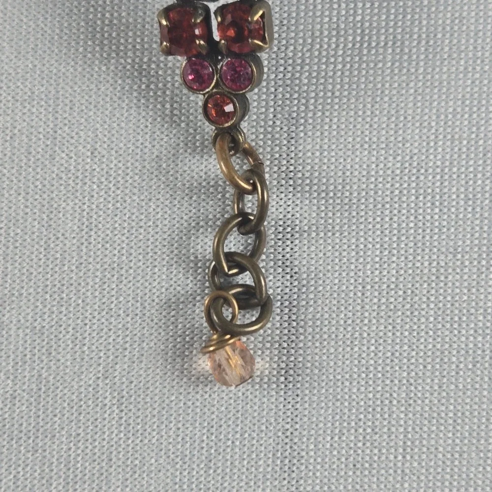 Marcy DeMarco La Contessa Bracelet Watch‎ Rhinestone Vintage Whimsical Jewelry